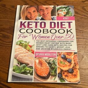 Keto  diet cookbook for woman over 50